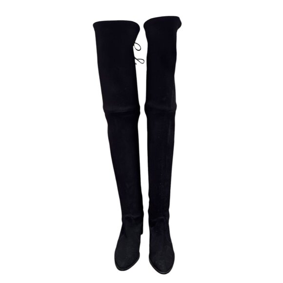 STUART WEITZMAN Landmark Suede Over-The-Knee Boot Size 6.5 - Picture 5 of 16
